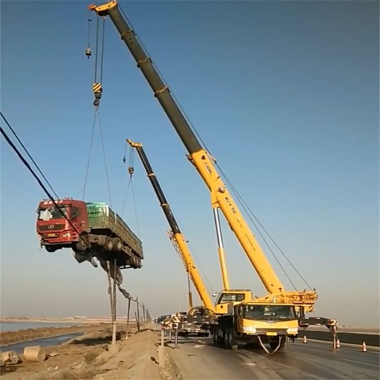 老河口吊车怎么吊货车